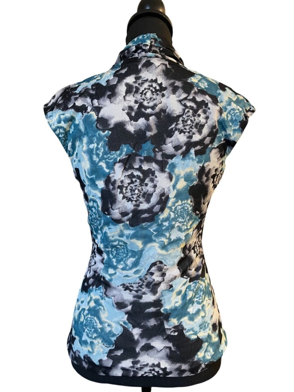 Classiques Entier Atelier Silk‑Blend Sleeveless Top – Watercolor Floral, Size M - Picture 5 of 10